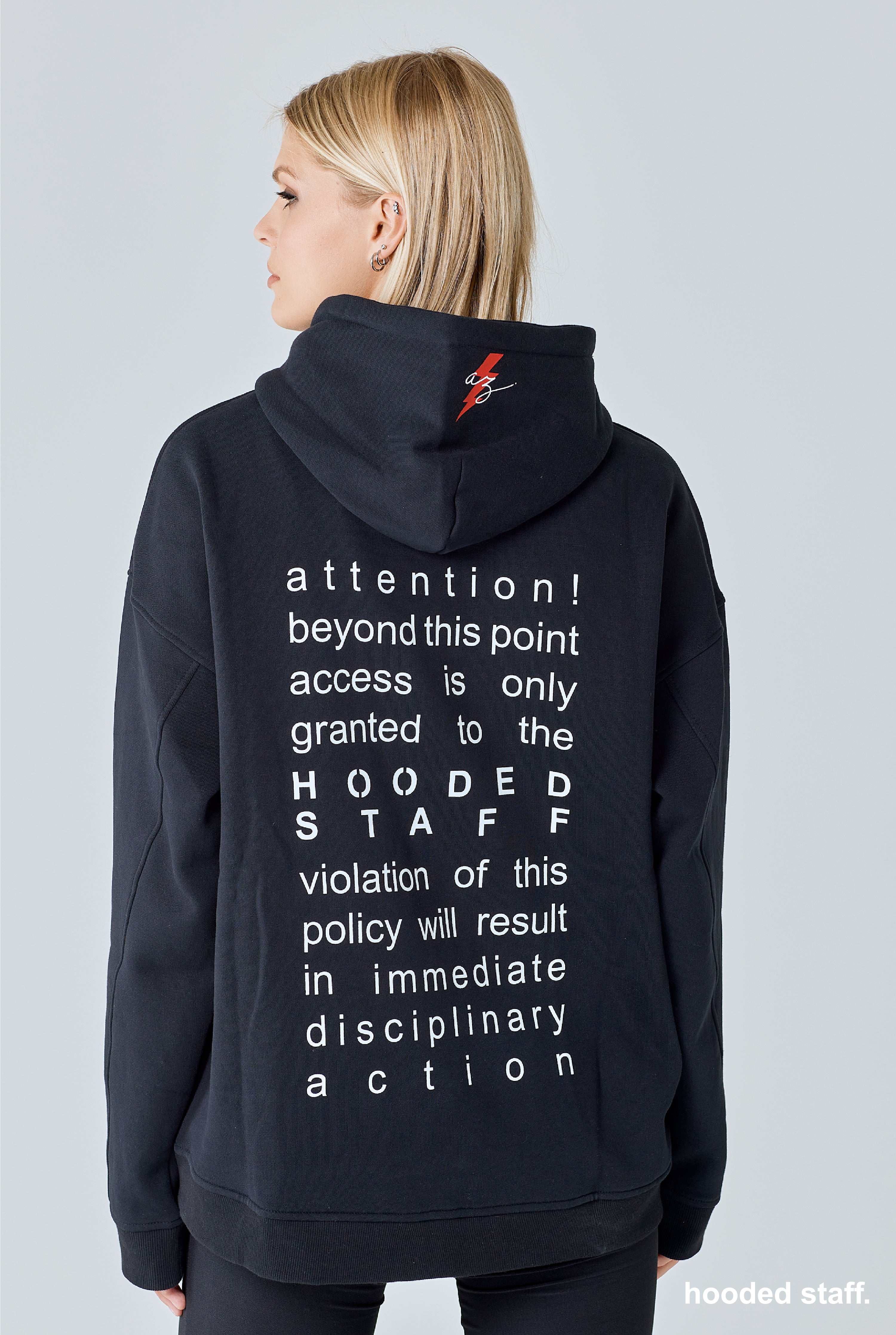 ALL-STARS 101 HOODIE ONYX – hooded staff.