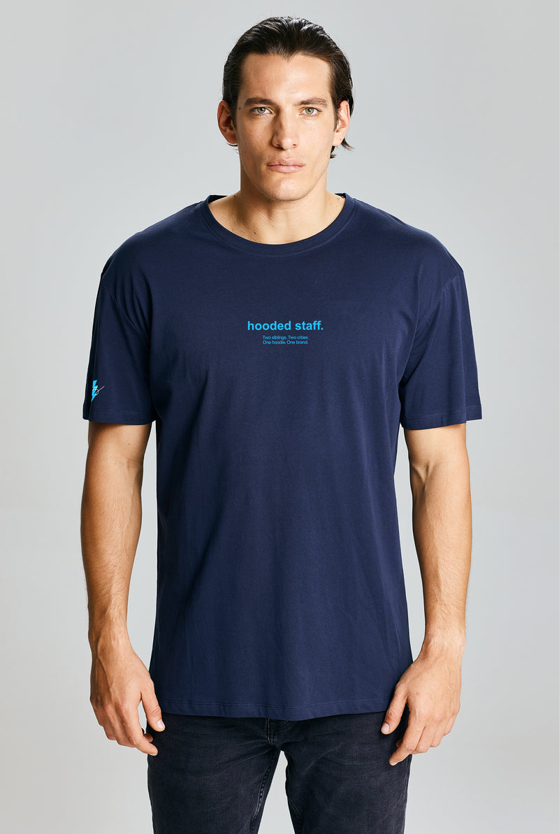 INTRO TEE FITTED MEN NAVY