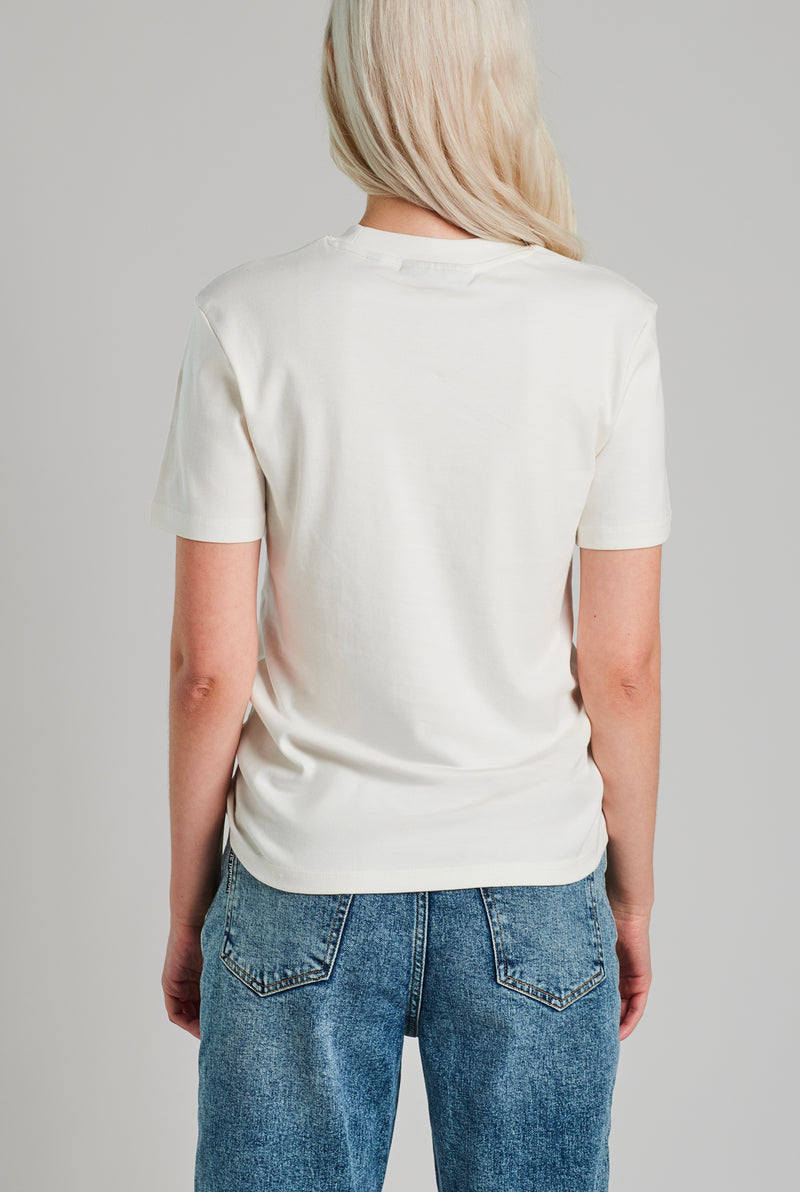 PREMIUM SQUARE TEE SNOW