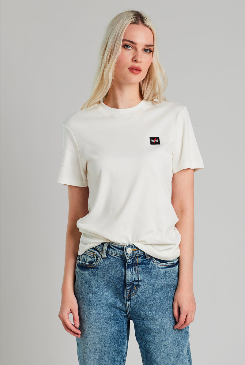 PREMIUM SQUARE TEE SNOW