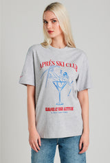 MARTINI TEE GREY MELANGE