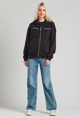 CLUB ZIP HOODIE HOODIE ONYX