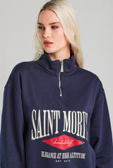 SAINT Q-ZIP SWEATSHIRT NIGHT