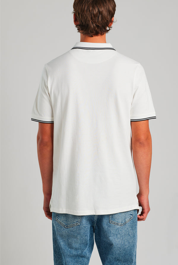 PREMIUM SQUARE POLO SNOW