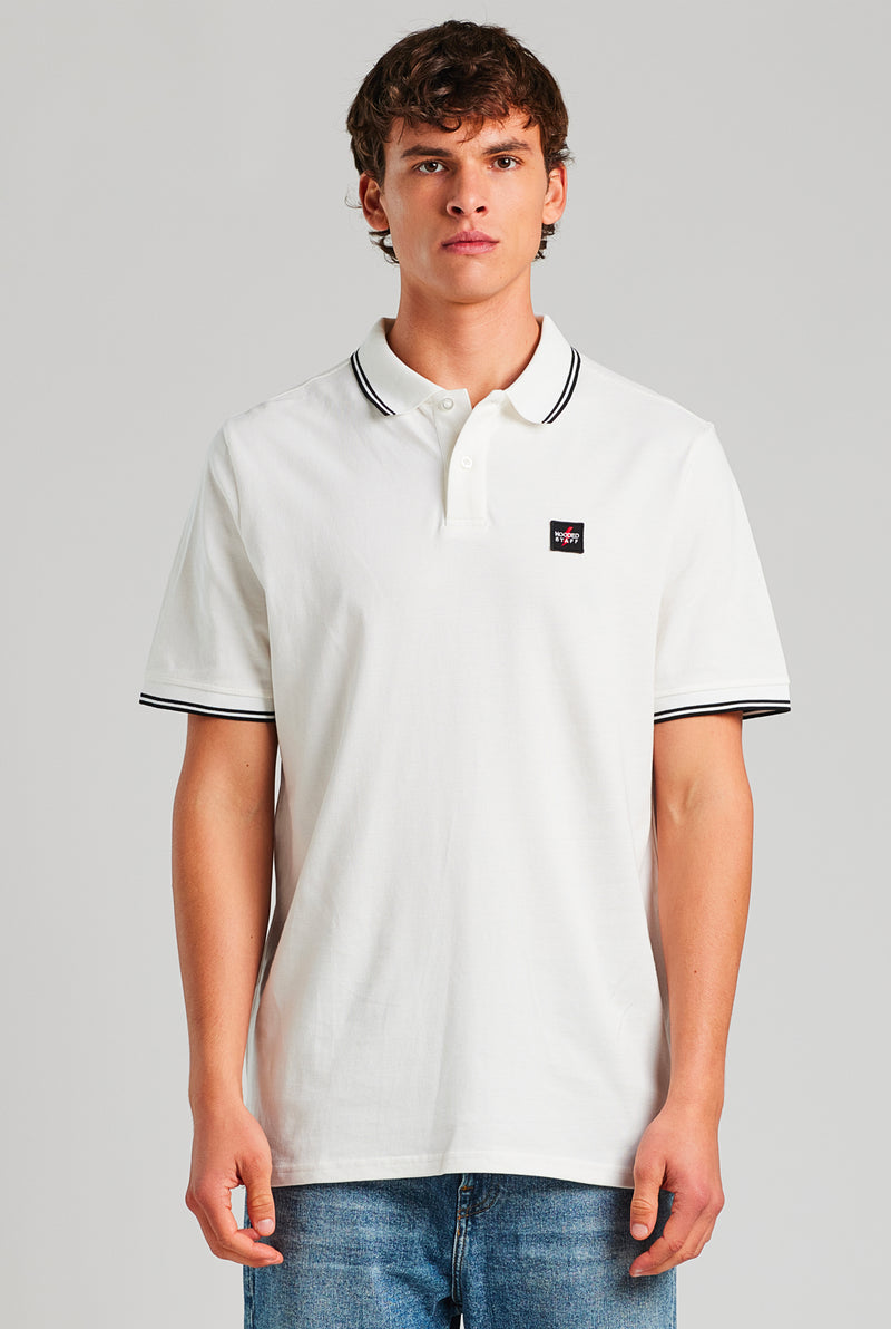 PREMIUM SQUARE POLO SNOW