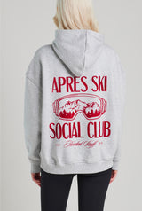 APEX HOODIE GREY MELANGE