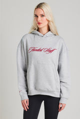 APEX HOODIE GREY MELANGE