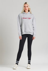 APEX HOODIE GREY MELANGE