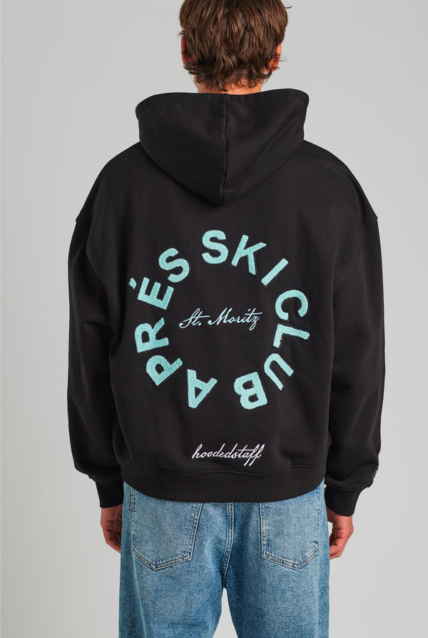 CLUB ZIP HOODIE HOODIE ONYX – hooded staff.