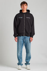 CLUB ZIP HOODIE HOODIE ONYX