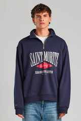 SAINT Q-ZIP SWEATSHIRT NIGHT