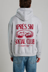 APEX HOODIE GREY MELANGE