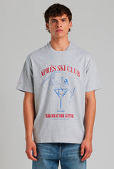 MARTINI TEE GREY MELANGE