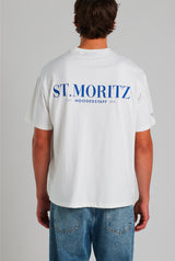 ST. MORITZ TEE FOG/OFFWHITE