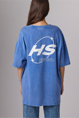 PLANET TEE BLUE