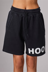 HOODED SHORTS ONYX