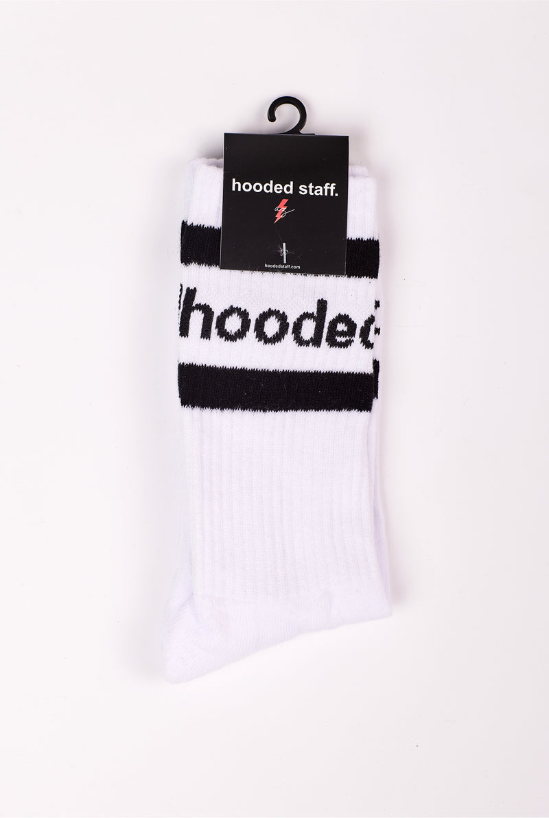 LOGO SOCKS WHITE