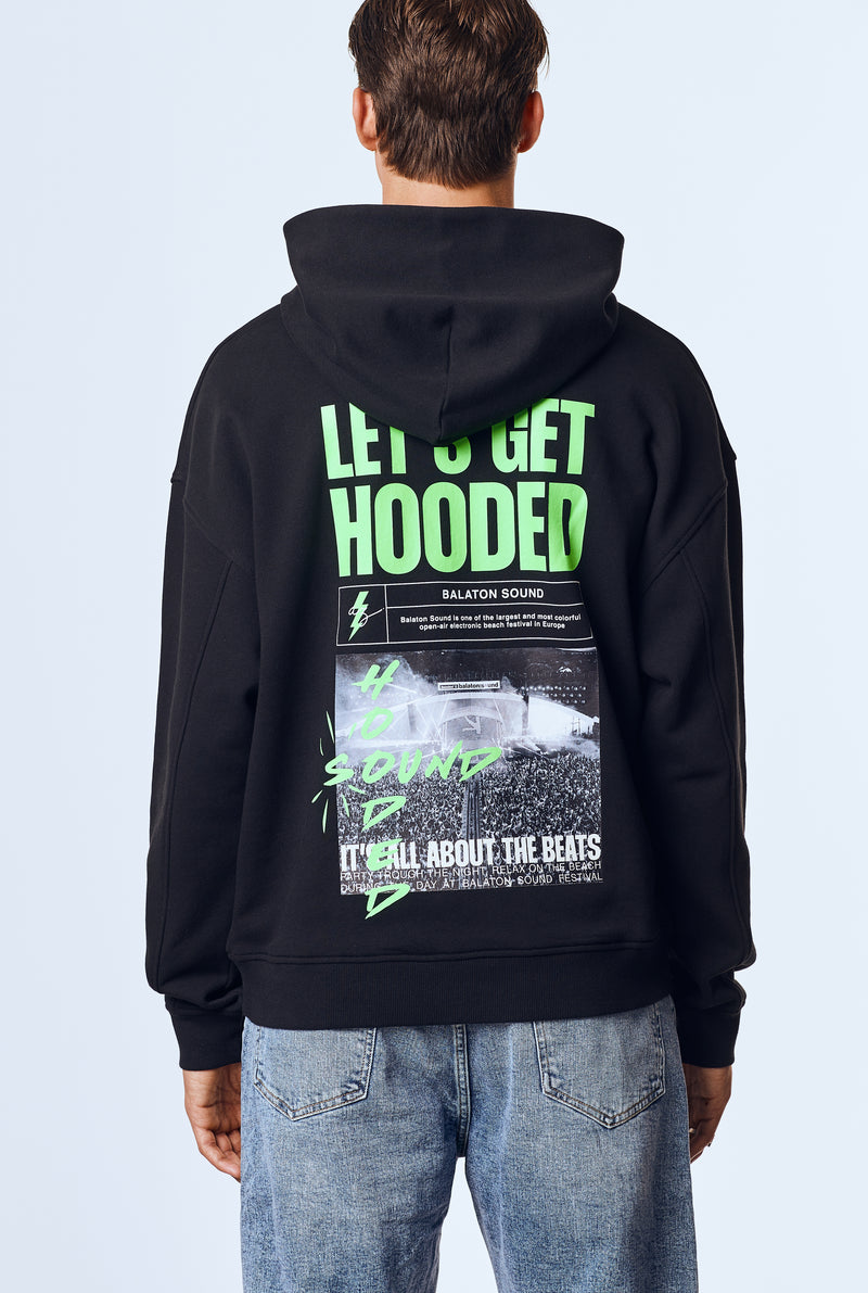 SOUND HOODIE BLACK