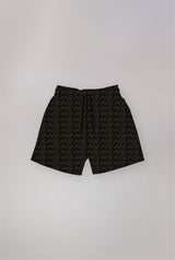 HS LOGO BEACHWEAR BLACK