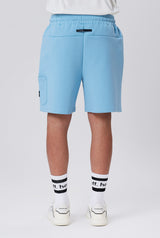 PREMIUM SQUARE SCUBA SHORTS AQUA