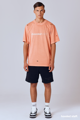 DESTROYED T-SHIRT CORAL