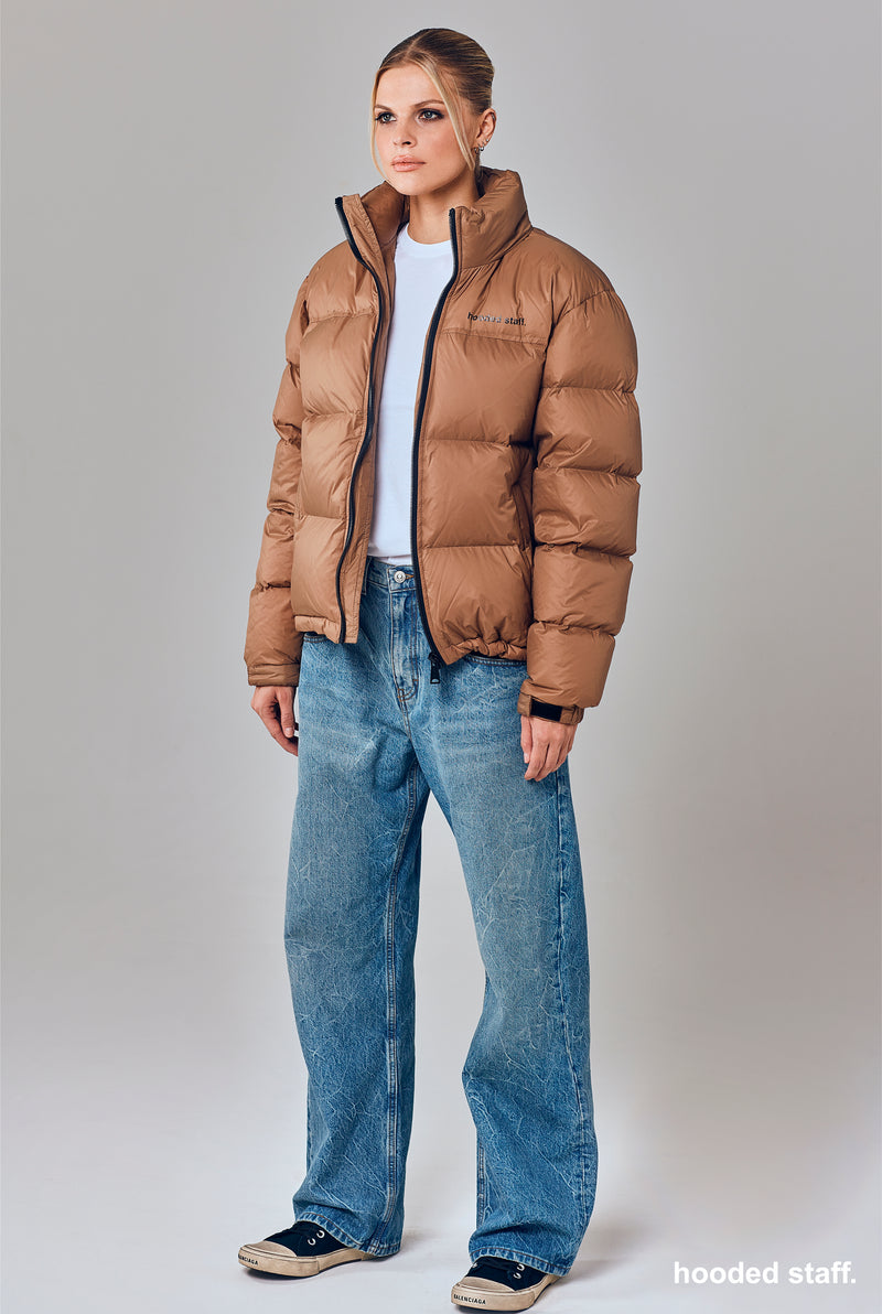 PUFFER JACKET TOFFEE
